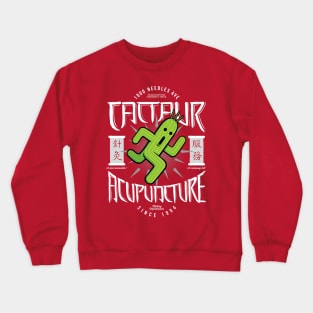 Cactaur Acupuncture Crewneck Sweatshirt